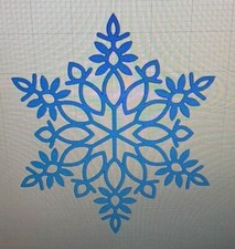 Snowflake Decal