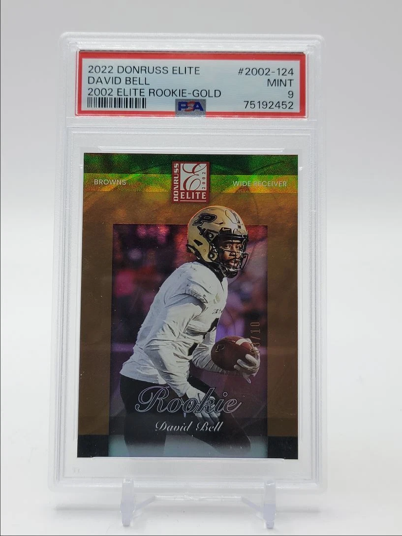 David Bell Panini Donruss Elite 2002 Elite Rookie #2002124 Gold