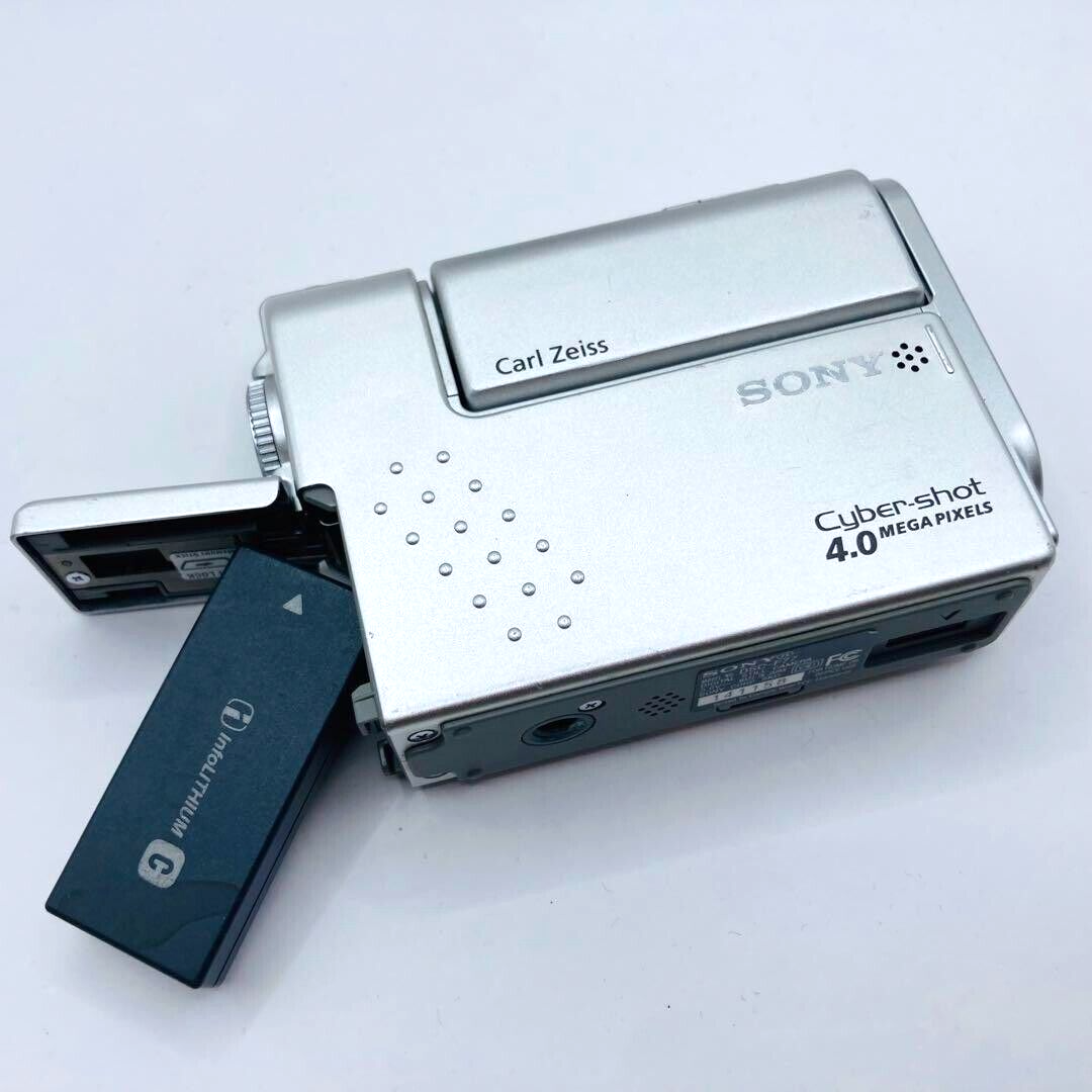 SONY Cyber-shot DSC-F77 Digital Camera Silver Tested w SONY Cyber-shot DSC-F77 Digital Camera Silver Tested w
