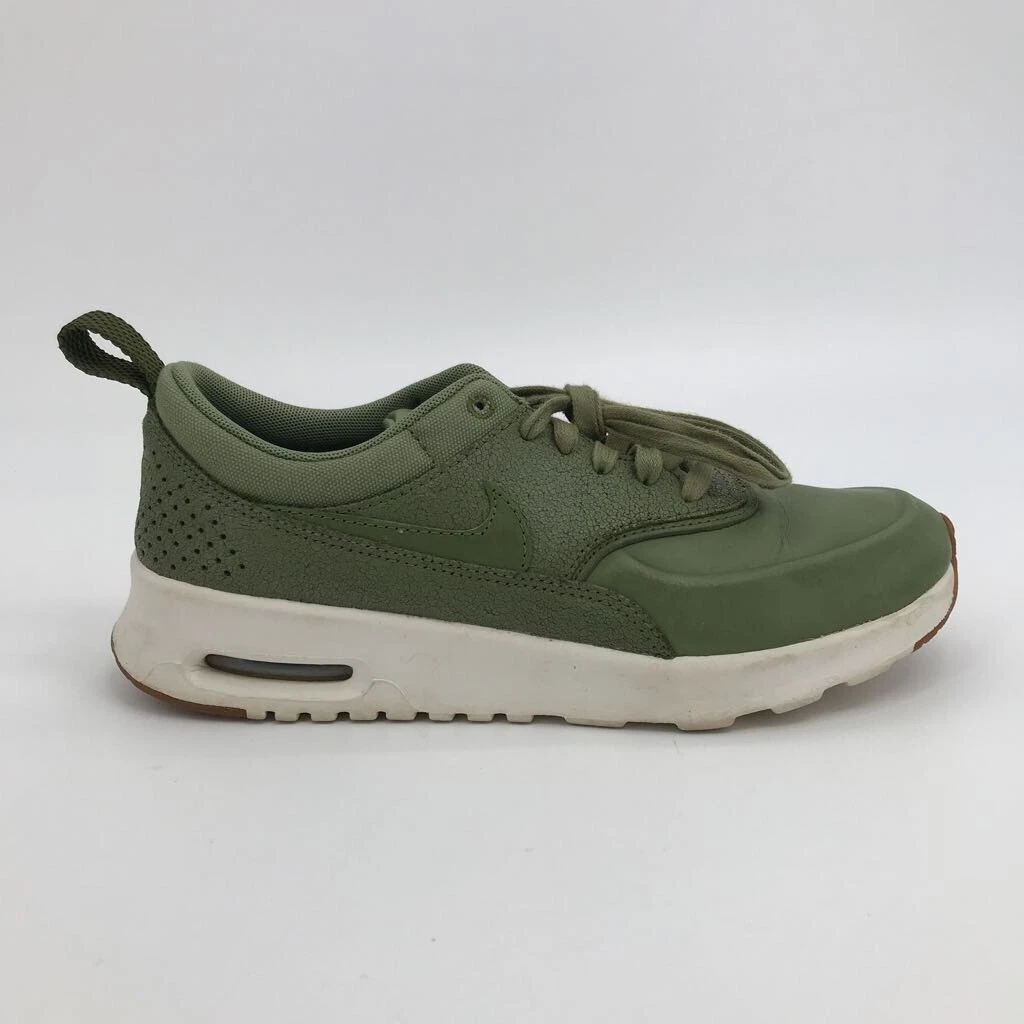 Banyan Stearinlys Plante træer Nike Womens Air Max Thea Prm Running Shoes Green 616723-305 Low Top Lace Up  6M | eBay