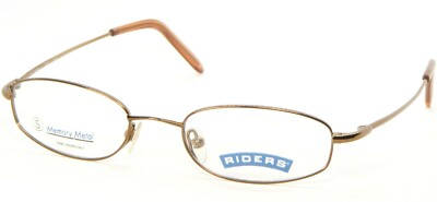 RIDERS by the Makers of Lee Eclipse BROWN EYEGLASSES GLASSES FRAME 47-18-135mm