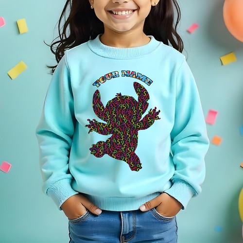 Personalised Boys and Girls Playful Number Day Ideas Jumper Sweatshirt #ND - Picture 8 of 25