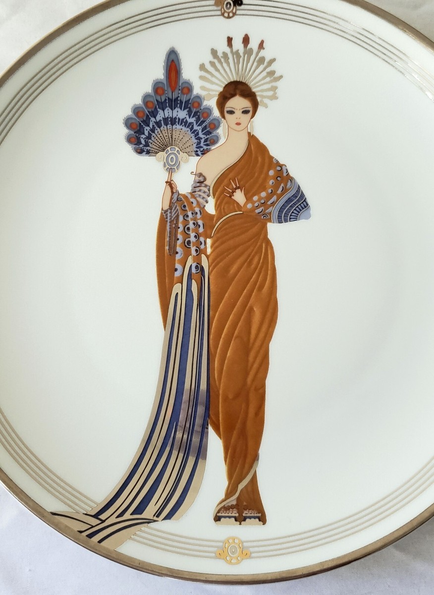 エルテ アールデコ フランクリンミント プレート LA MERVEILLEUSE