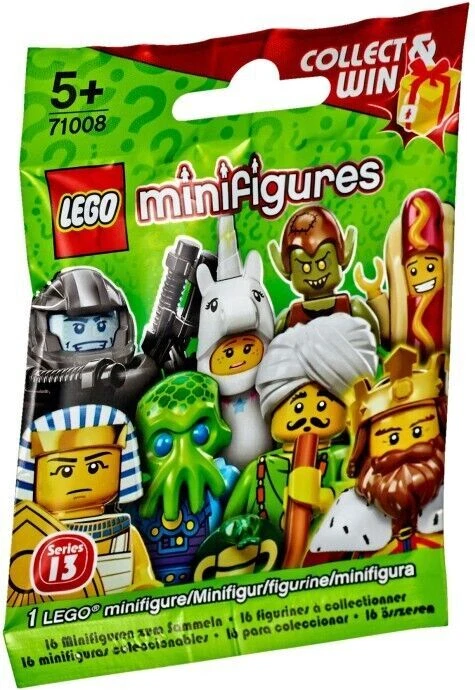 Lego Series 13 Collectible Minifigures 71008 New Factory Sealed 2015 You Pick! - Image 2 of 2
