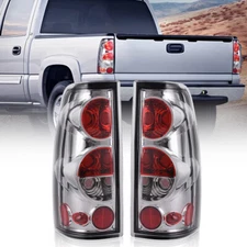 Tail Lights Set for 1999-2006 Chevy Silverado 99-03 GMC Sierra 1500 2500 3500