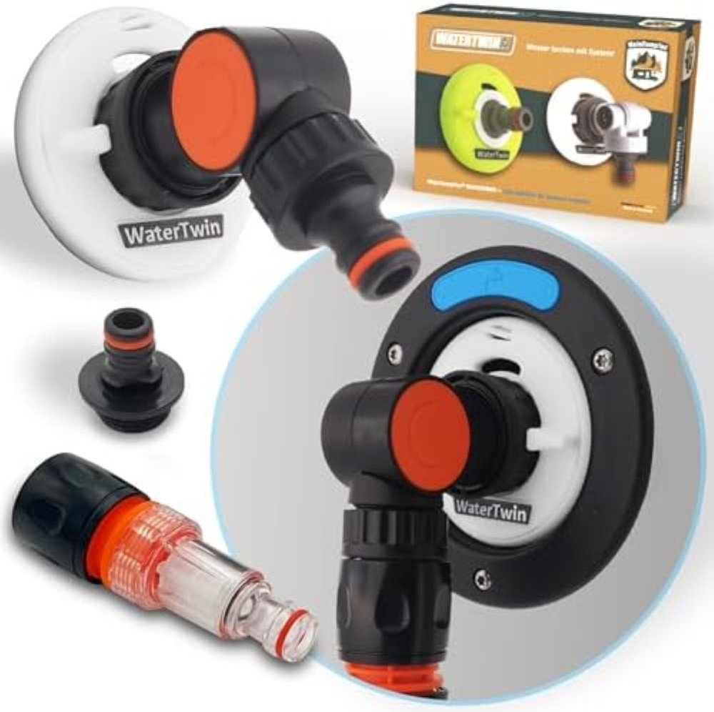 ALLCONNECT - Set di collegamento universale per rubinetto, attacco per rubinetto