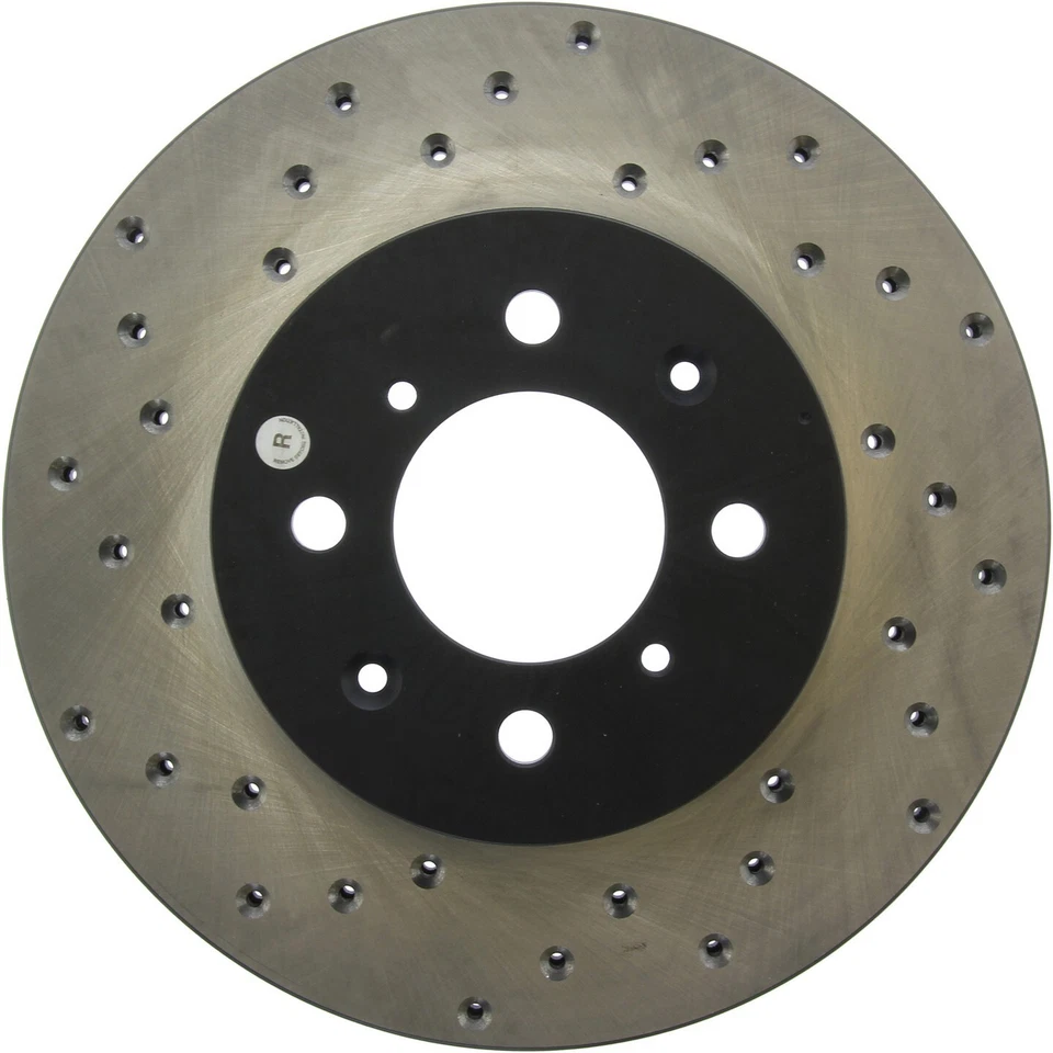 Front PAIR Stoptech Disc Brake Rotor for 2010-2014 Honda City (44474) - Image 2 of 4
