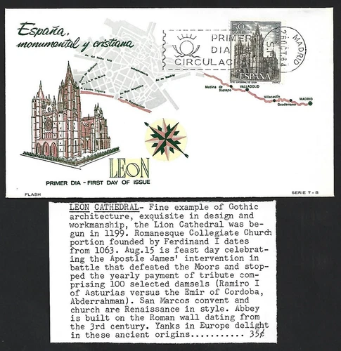 (AOP) Spain 1964 FDC collection (5)