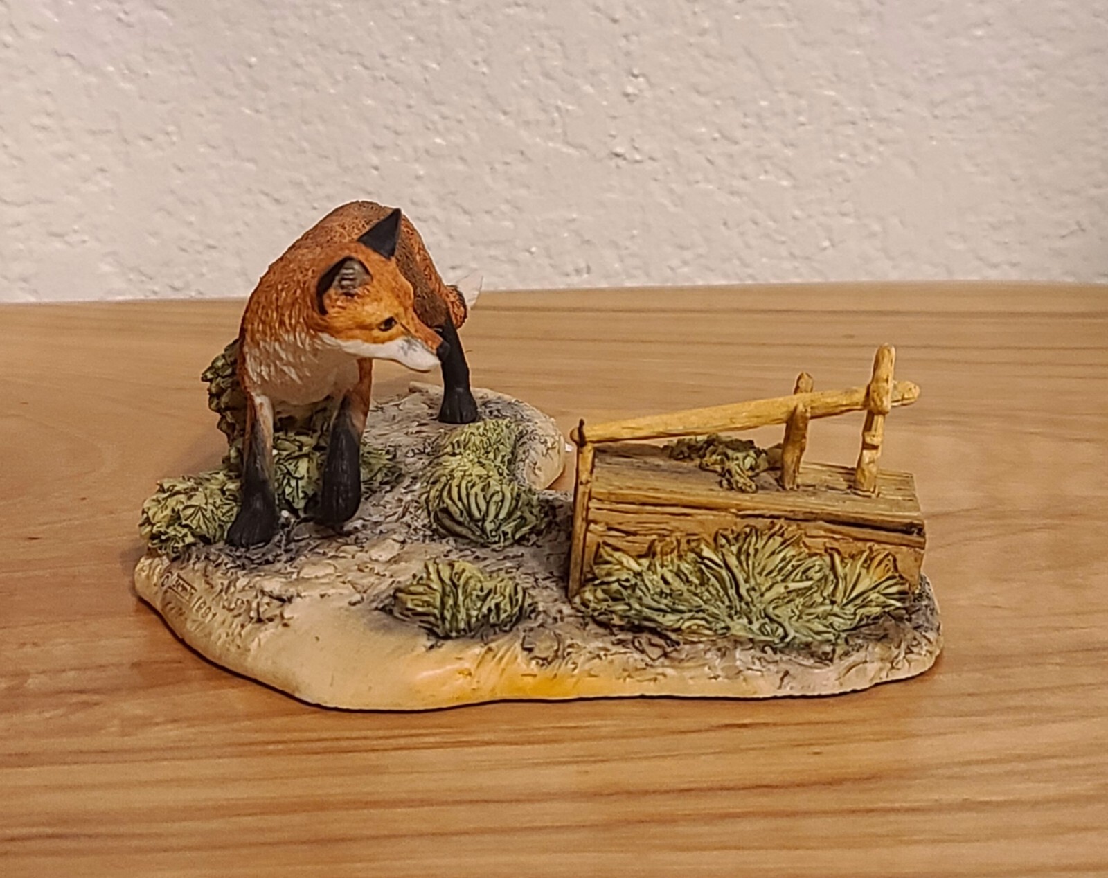 Lowell Davis "Safe Haven" Figurine Fox Rabbit Trap eBay