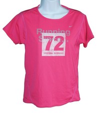 NIKE Lightweight Ladies Running Shirt Running Since 72 Pink Small