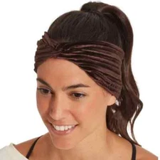 Calia Pleated Velvet Headband NWT