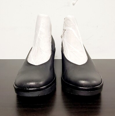 Fly London Walo988Fly Black Mousse Pumps, Size 5.5 NEW
