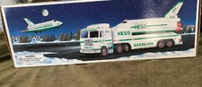 Hess Toy Truck and Space Shuttle With Satellite 1999 Gas & Oil Memorabilia