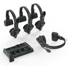 Hollyland Solidcom C1 Full-Duplex Wireless Intercom System with 4 Headsets