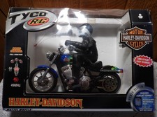 Buy Vintage Toys like TYCO R/C 6.0V Jet Turbo HARLEY DAVIDSON Teal Blue 2000 from eBay