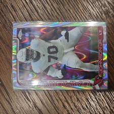 Paris Johnson Jr Wave Refractor Card #3 Topps Chrome NFL Arizona Cardinals