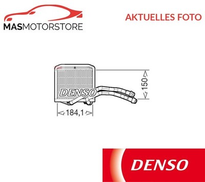 WÄRMETAUSCHER INNENRAUMHEIZUNG DENSO DRR09102 P NEU OE QUALITÄT