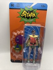 McFarlane - DC Retro  Batman '66 - 6  Wax Robin Action Figure  New Toy  Action