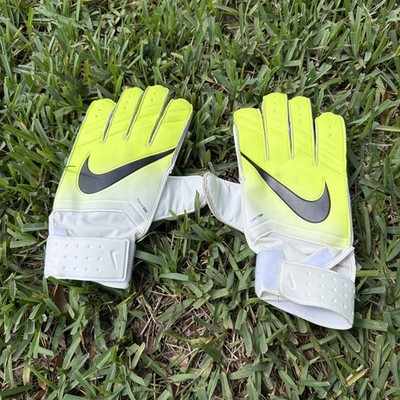 NIKE SPYNE pro GK GLOVE Soccer Goalie Glove (neon yellow/white)