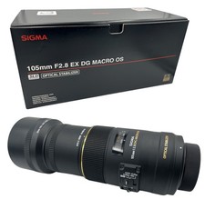 Sigma 105mm f/2.8 DG Macro HSM Makroobjektiv für Nikon F Objektiv OVP +