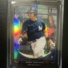 Gary Sanchez Bowman Chrome 2013 Prospects - Black Prism - Refractor 19/35 TP-31