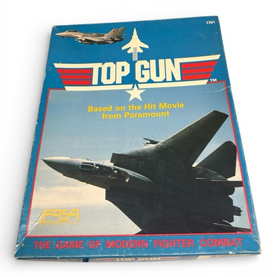 #ad Original Vintage 1986 FASA Boardgame Top Gun USED Read Desc $23.99