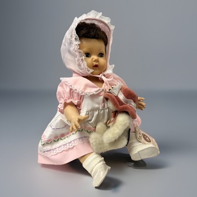 American Character Tiny Tears Baby Doll Rock A Bye Eyes Adorable 15 1956-58