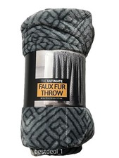 Life Comfort Ultimate Faux Fur Throw 60x70 in...