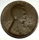 1913-D Lincoln Wheat Cent ~ Good Condition - Early Date Penny 1c One Cent - 3626