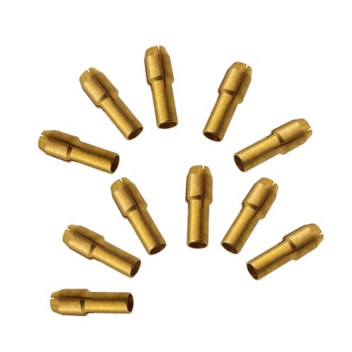 11PCS Per Set 0.5-3.2mm Size Electric Grinder Cross Drill Chuck Brass Chuck - Picture 6 of 11
