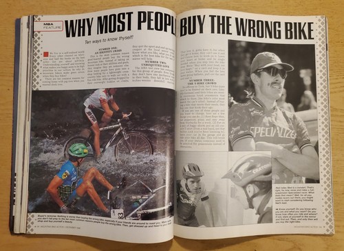 MOUNTAIN BIKE ACTION MAGAZINE OCTOBER 1998 ISSUE - Picture 11 of 24