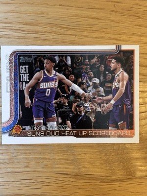 Topps NBA Flagship 2025/26 Heat Check! Nr.294 Phoenix Suns Base Card