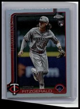 2025 Topps Chrome Update #USC8 Ryan Fitzgerald Refractors #5592