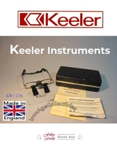 Keeler Instruments Surgical Loupes 420 / 2.5x Prismatic Precision Magnification