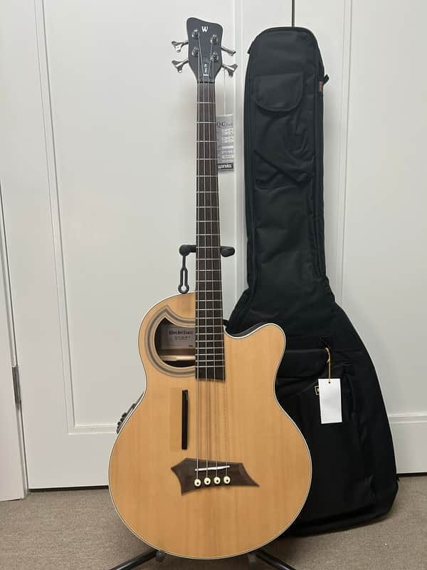 ベース WARWICK Alien Deluxe 4 Rockbass Warwick Rockbass Alien Deluxe Hybrid Thinline 4 String Acoustic