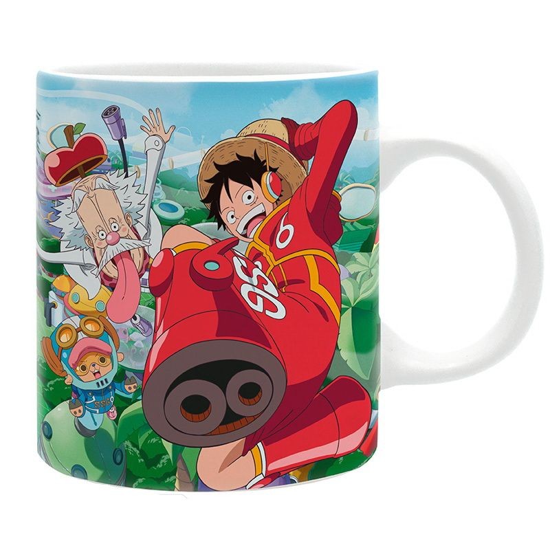 Merchandising One Piece:  ABYstyle - Luffy & Vegapunk (Mug 320 Ml / Tazza)