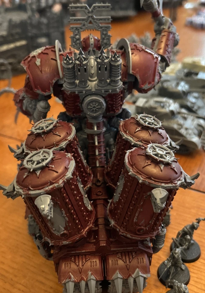 Games Workshop Warhammer 40k Khorne Señor de las Calaveras Única Miniatura Parte Pintada Foto 4 de 4