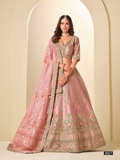 INDIAN PAKISTANI MUSLIM WOMEN EID DESIGNER BRIDAL PARTY WEDDING LEHENGA CHOLI