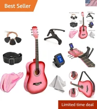 MasterPlay 30” Classical Acoustic Guitar for Kids - All-in-One Starter Set
