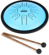 Nino Small Steel Tongue Drum - 7 inches, Blue