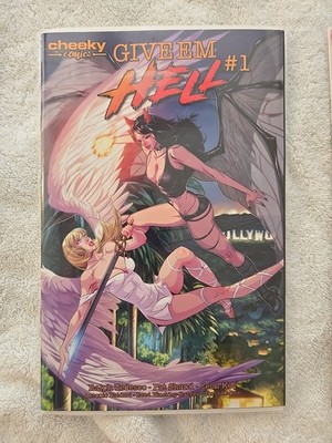 Give EM Hell #1 Cover D Joe Pekar Sweet Exclusive Variant