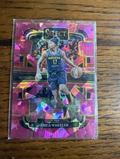Erica Wheeler /2024 Select WNBA - Concourse Pink Cracked Ice #19 Indiana Fever