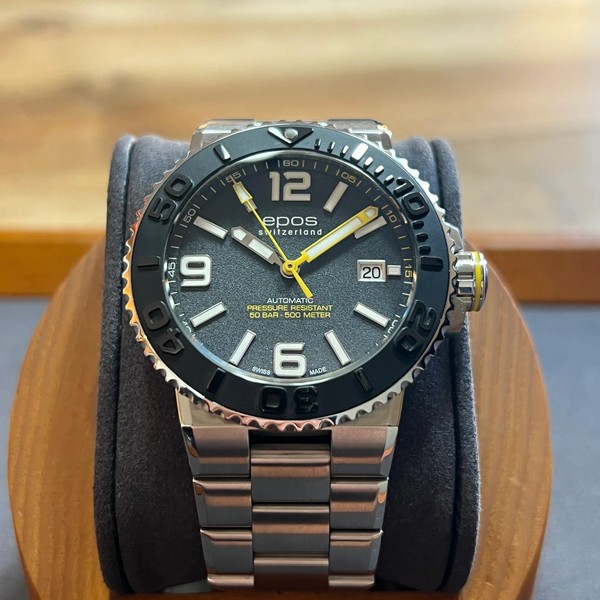 Epos Sport Diver Ceramic Bezel 3441.131.20.55.30