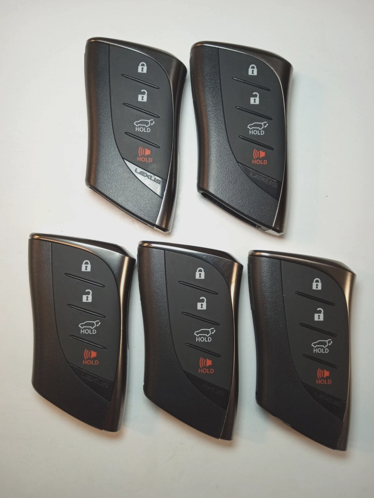 LOT OF 5 OEM LEXUS SMART KEY FOB REMOTES HYQ14FLC 4 BUTTONS image 1
