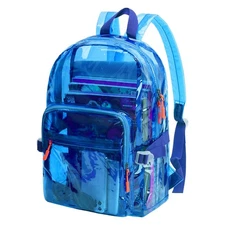 Heavy Duty Transparent Clear backpack See Through Large Capacity Clear Bag fo...