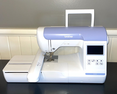 BROTHER PE800 5x7'' Embroidery Machine with Large Color Touch Screen Plus Extras