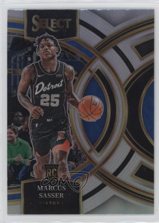2023-24 Panini Select Premier Level Silver Prizm Marcus Sasser #114 1jj7