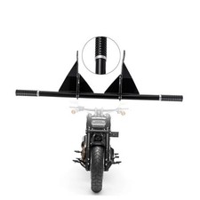Flat-Out Bar Crash Bar Engine Guard Highway Freeway Bar for Harley Gloss Black