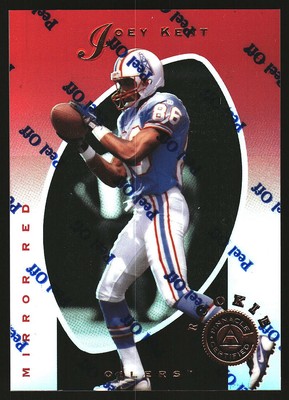1997 Pinnacle Certified #137 Joey Kent FOOTBALL Tennessee Oilers