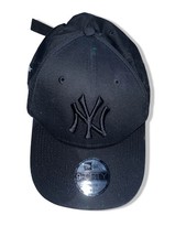 Uomo Donna Unisex New Era NY Yankees Team Contrasto 9Forty Nero/Nero Regolabile